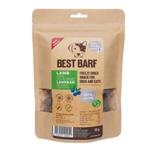 Frostþurrkuð lambalungu og bláber - 100gr
