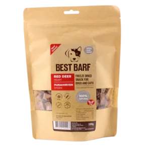 Frostþurrkuð krjónhjartarhjörtu - 100gr